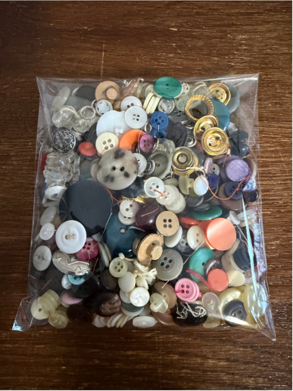 Vintage Mixed Buttons 10 Oz Lot Matching Sets Decorative Sewing Craft Supplies#3